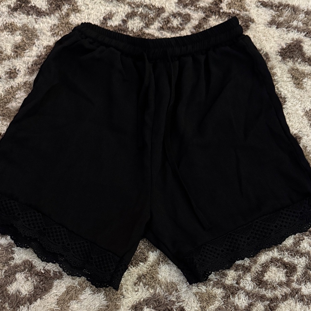 Amazon Women's High Waist Black Shorts